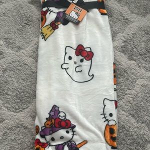 Hello Kitty Halloween Plush Throw Blanket !